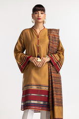 Yarn Dyed Embelished Shirt And Dupatta IPS-24-32