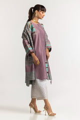 Yarn Dyed Embelished Shirt And Dupatta IPS-24-33