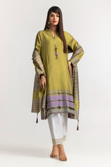 Yarn Dyed Embelished Shirt And Dupatta IPS-24-35