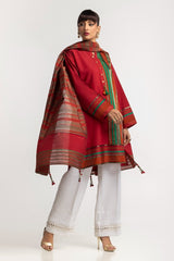 Yarn Dyed Embelished Shirt And Dupatta IPS-24-37