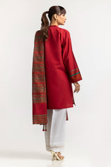 Yarn Dyed Embelished Shirt And Dupatta IPS-24-37