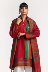 Yarn Dyed Embelished Shirt And Dupatta IPS-24-37