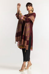 Yarn Dyed Embelished Shirt And Dupatta IPS-24-39
