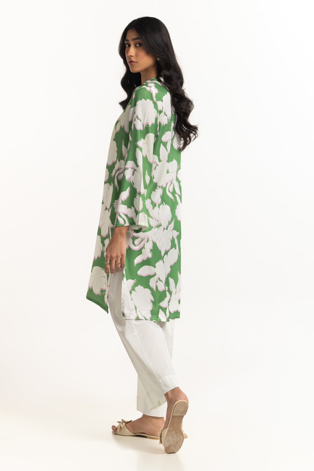Herringbone Printed Shirt IPS-34143