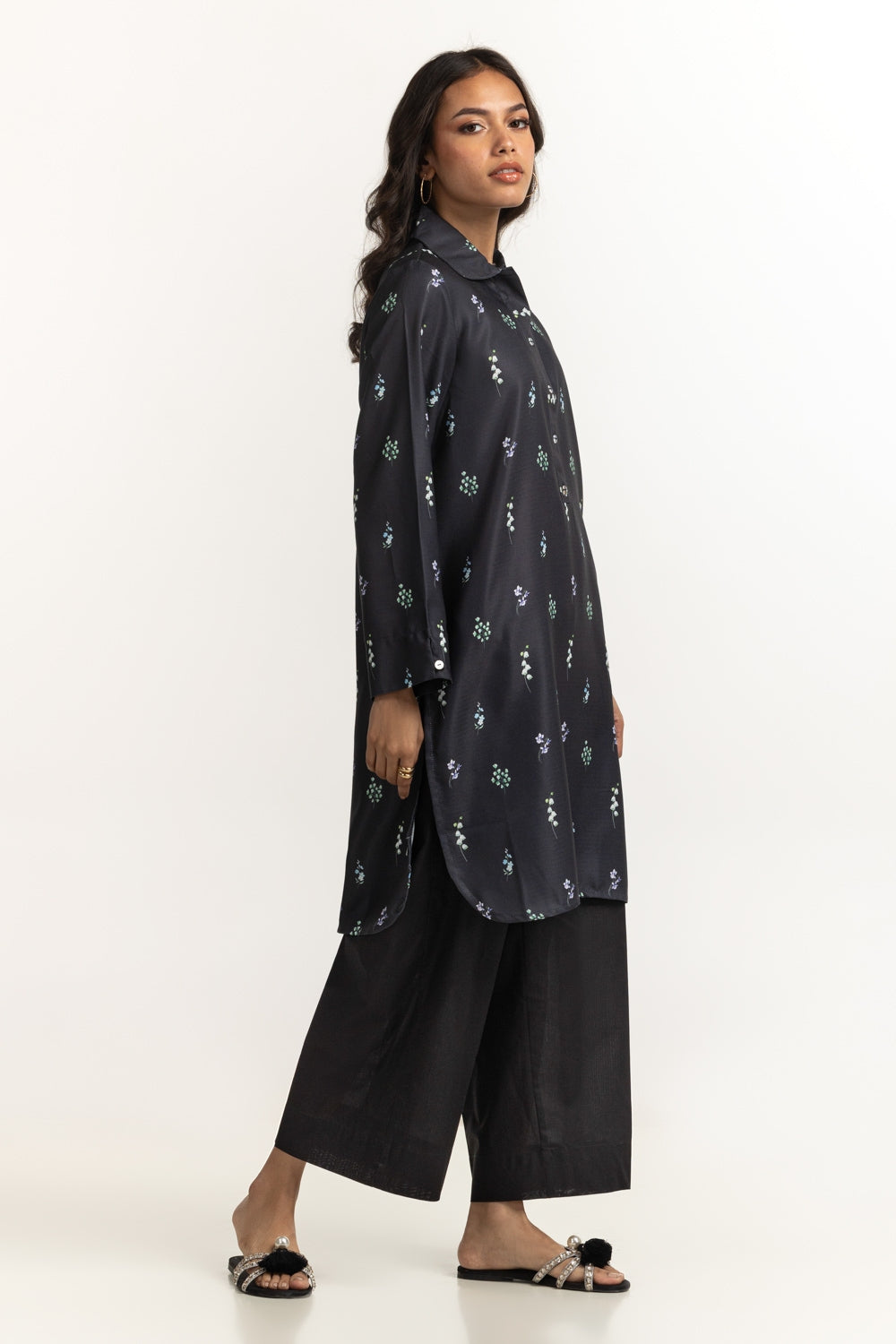 Herringbone Printed Shirt IPS-34147