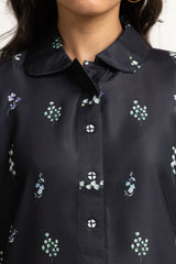 Herringbone Printed Shirt IPS-34147