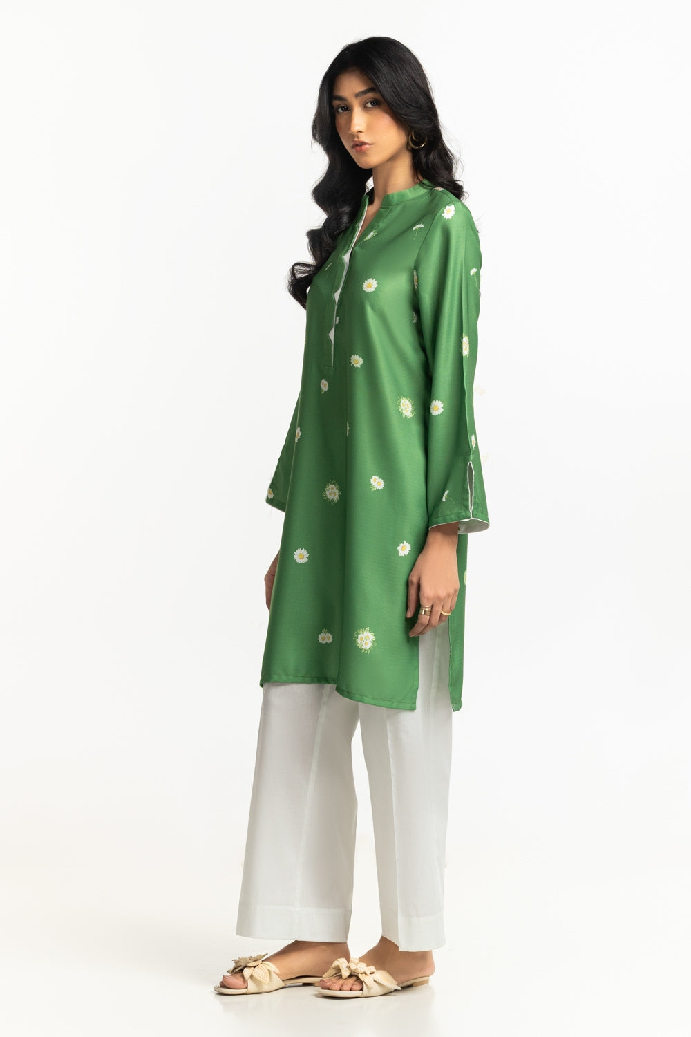 Herringbone Printed Shirt IPS-34148