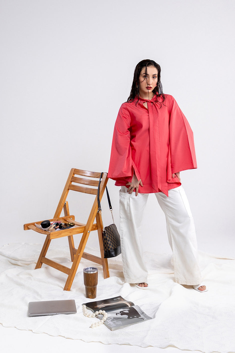 Cotton Viscose Dyed Tunic