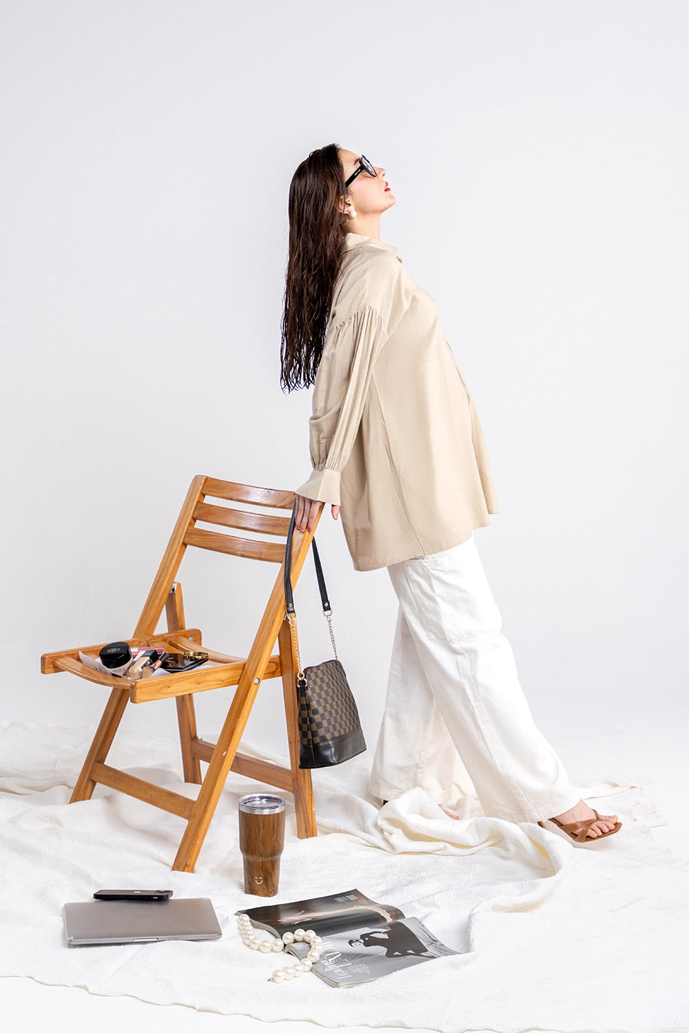 Cotton Viscose Dyed Tunic IPS-44135
