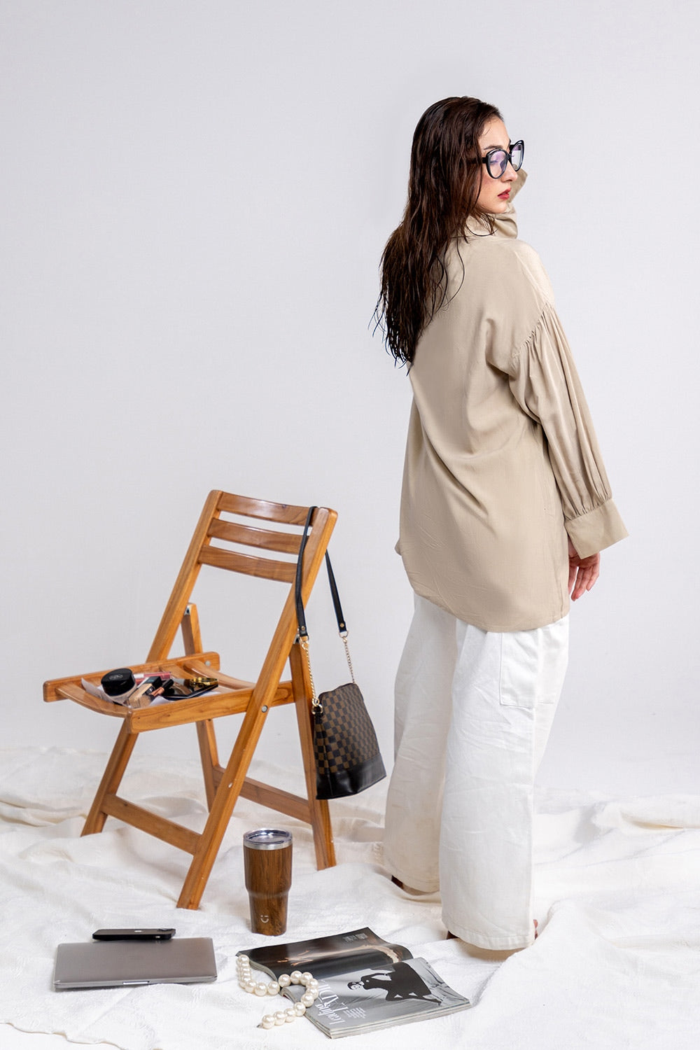 Cotton Viscose Dyed Tunic IPS-44135