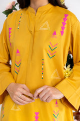 Cotton Viscose Block Printed Tunic IPS-44139