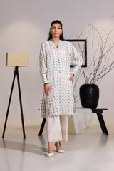 Jacquard Embellished Shirt IPS-44143