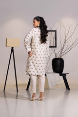Jacquard Embellished Shirt IPS-44144