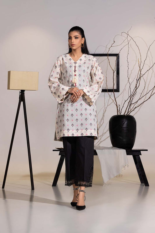 Jacquard Embellished Tunic IPS-44145