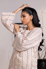 Jacquard Embellished Shirt IPS-44146