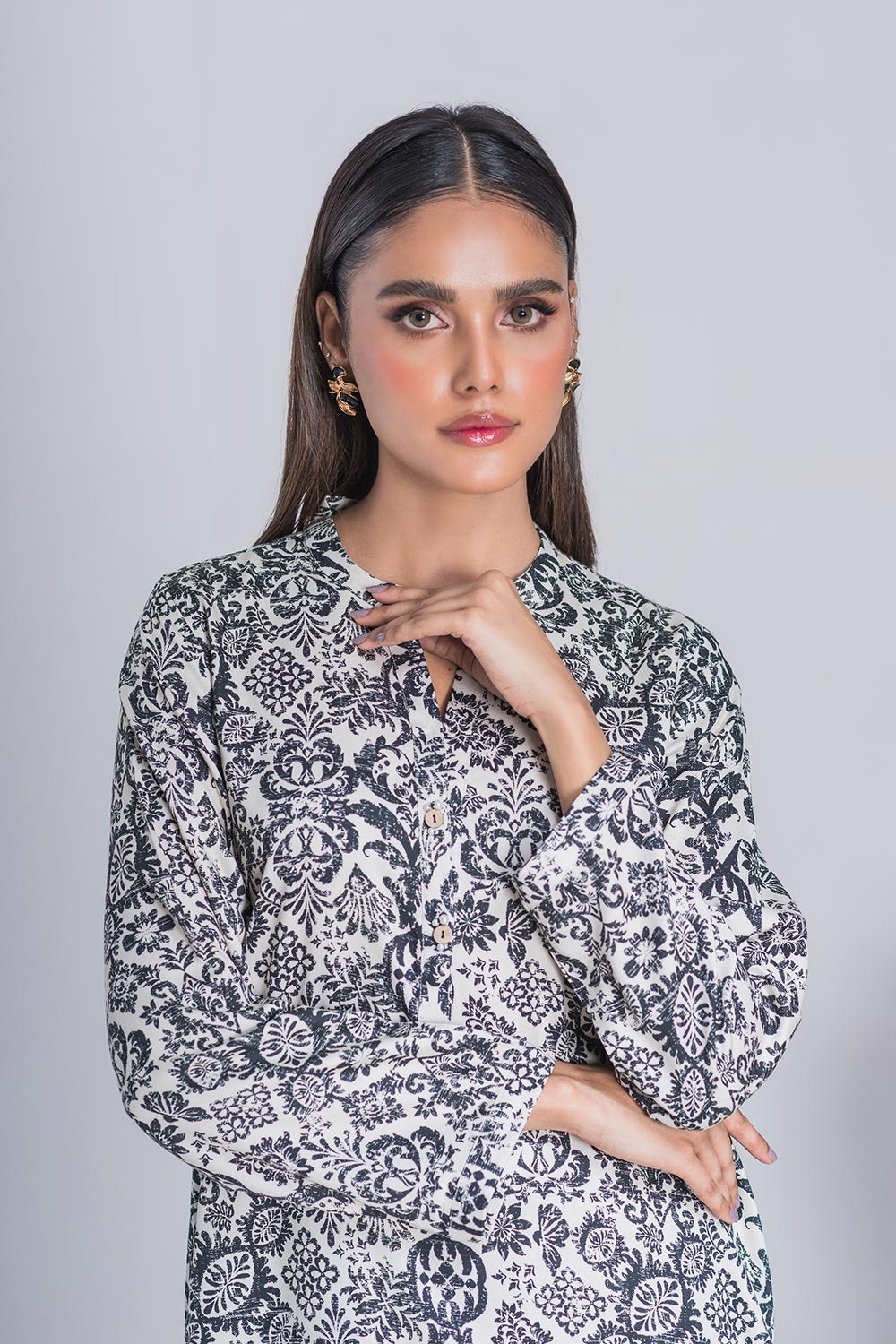Viscose Print Shirt IPS-44327