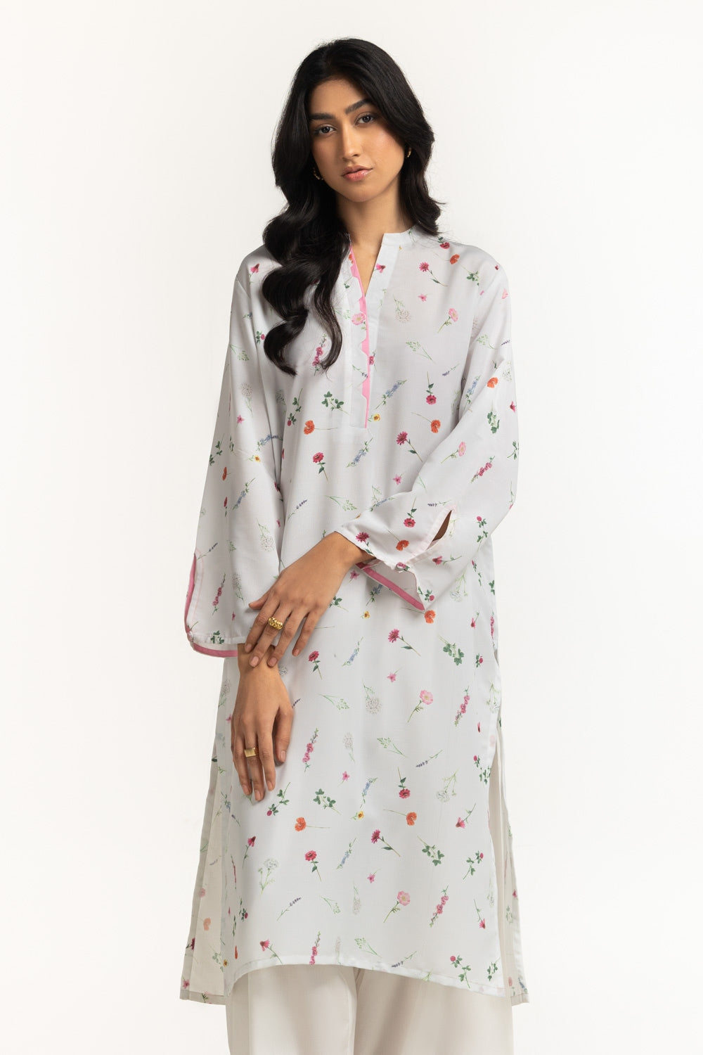 poly-cambric Printed Shirt IPS-44500
