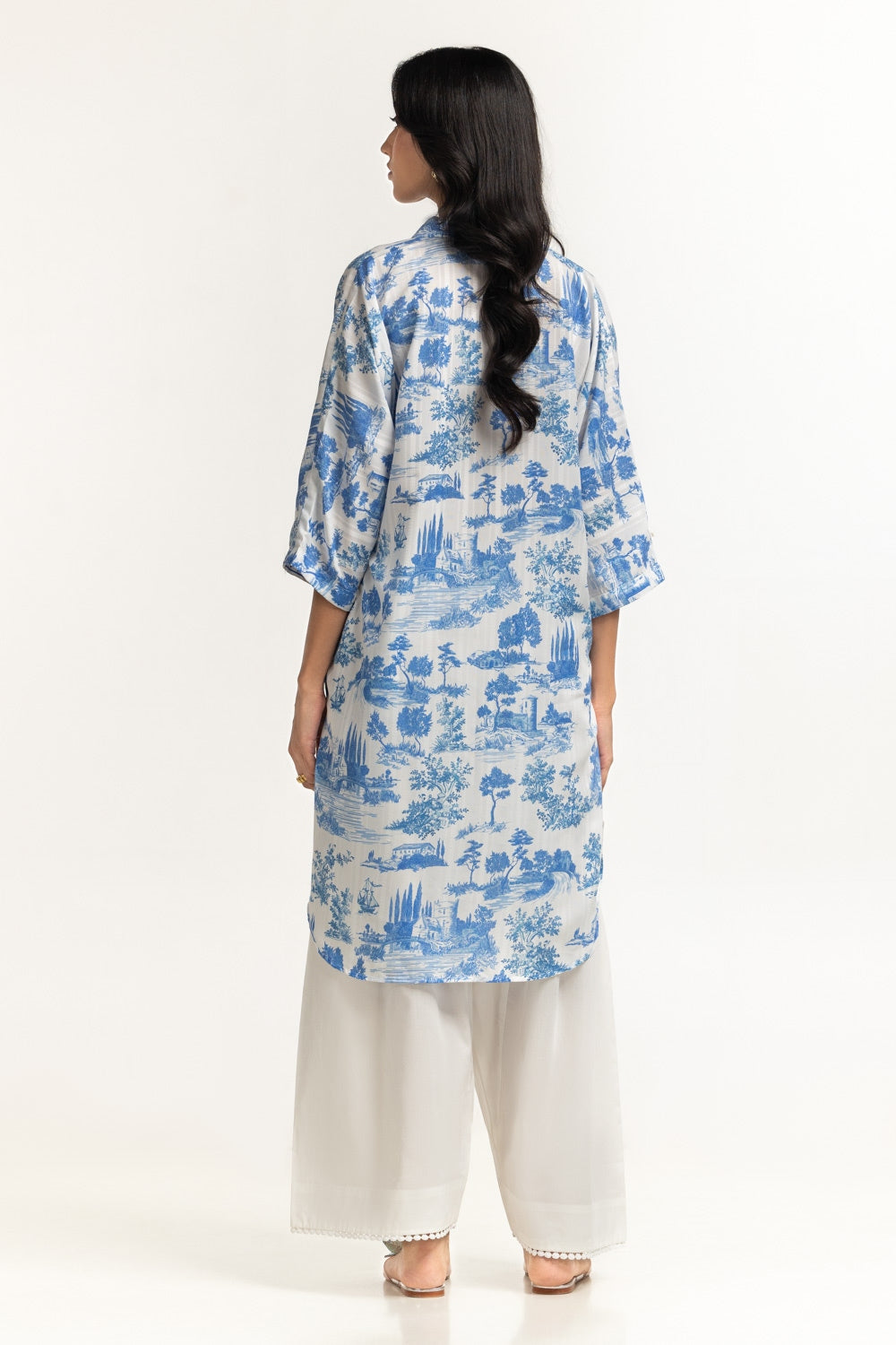 Dobby Texture Printed Shirt IPS-44515