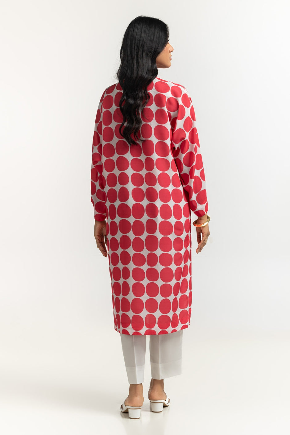 poly-cambric Printed Shirt