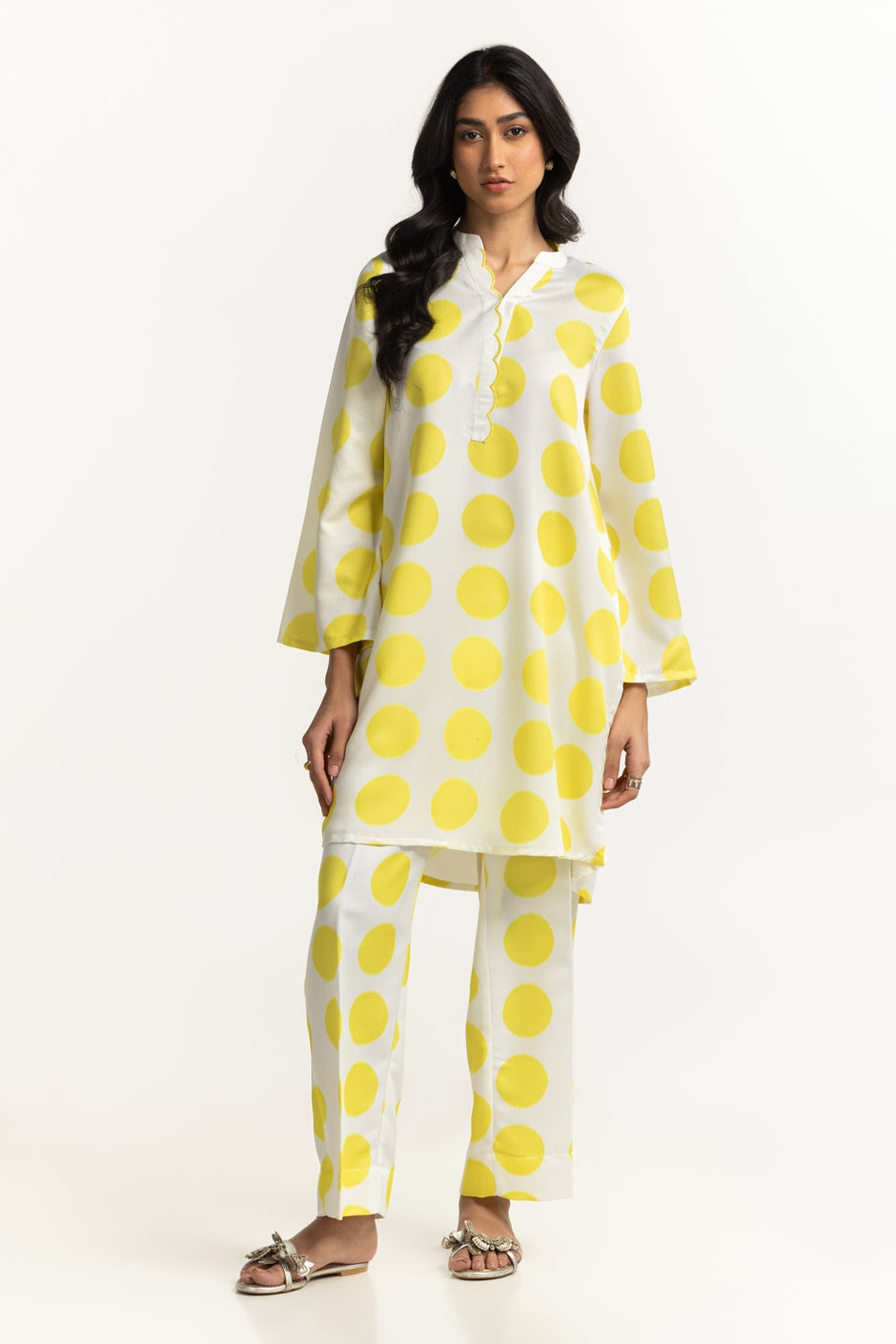 Herringbone Printed Co-Ord Set