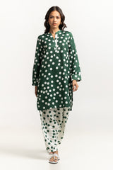 Herringbone Printed Shirt And Shalwar IPST-34310
