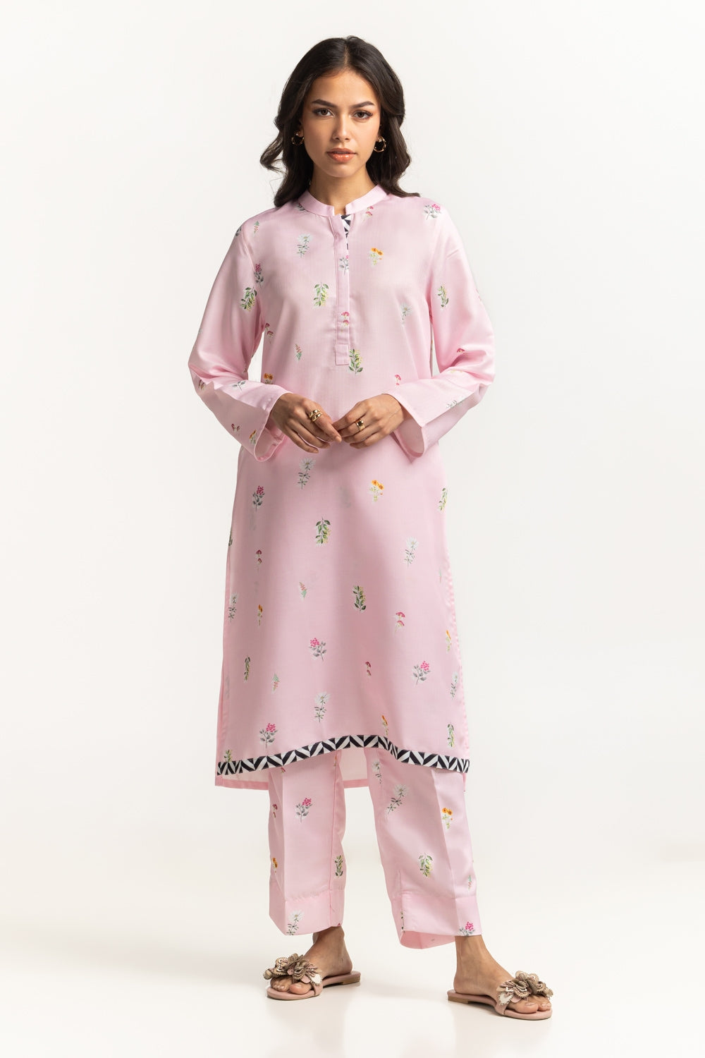 Herringbone Printed Co-Ord Set IPST-34311