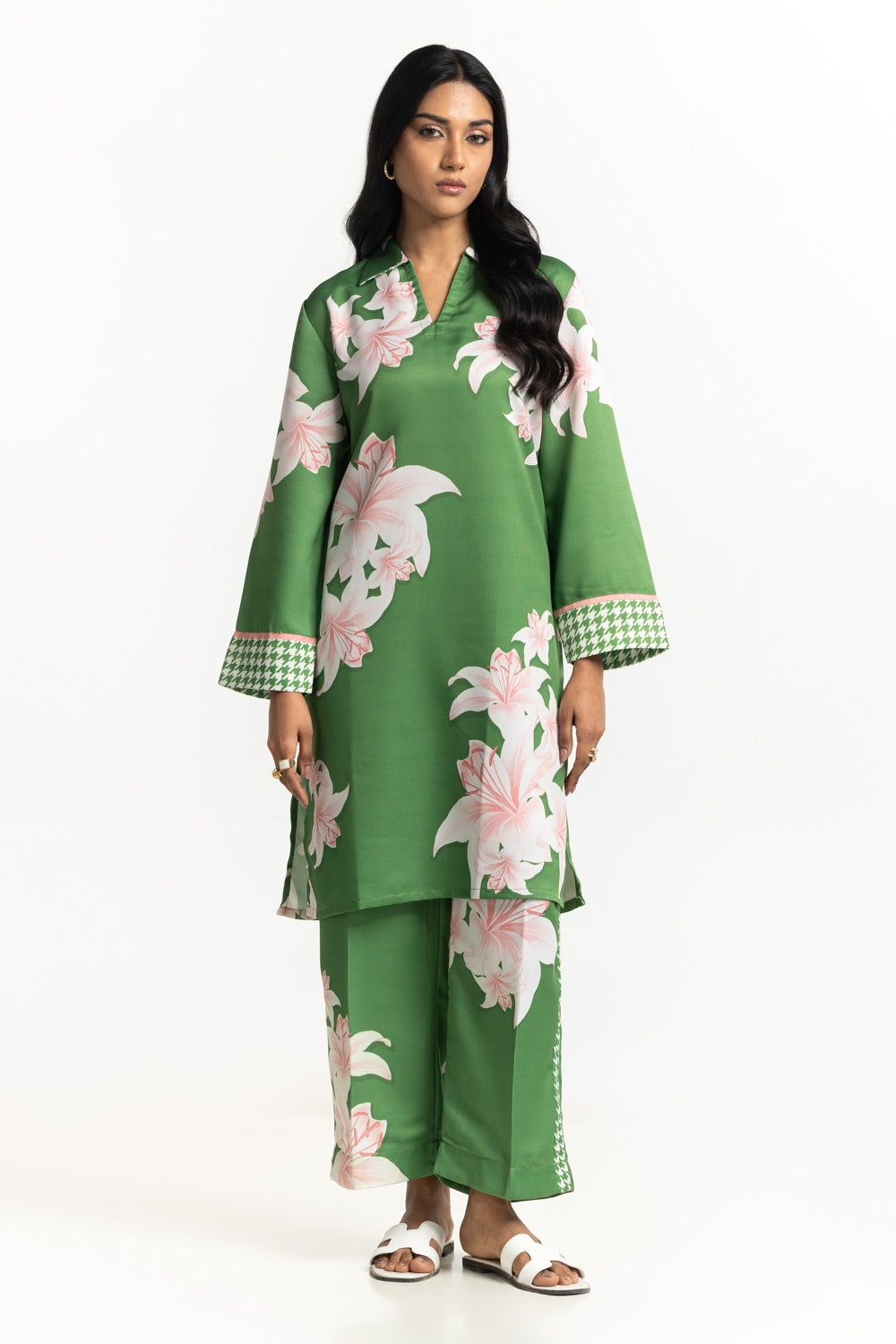 Waffle Printed Co-Ord Set