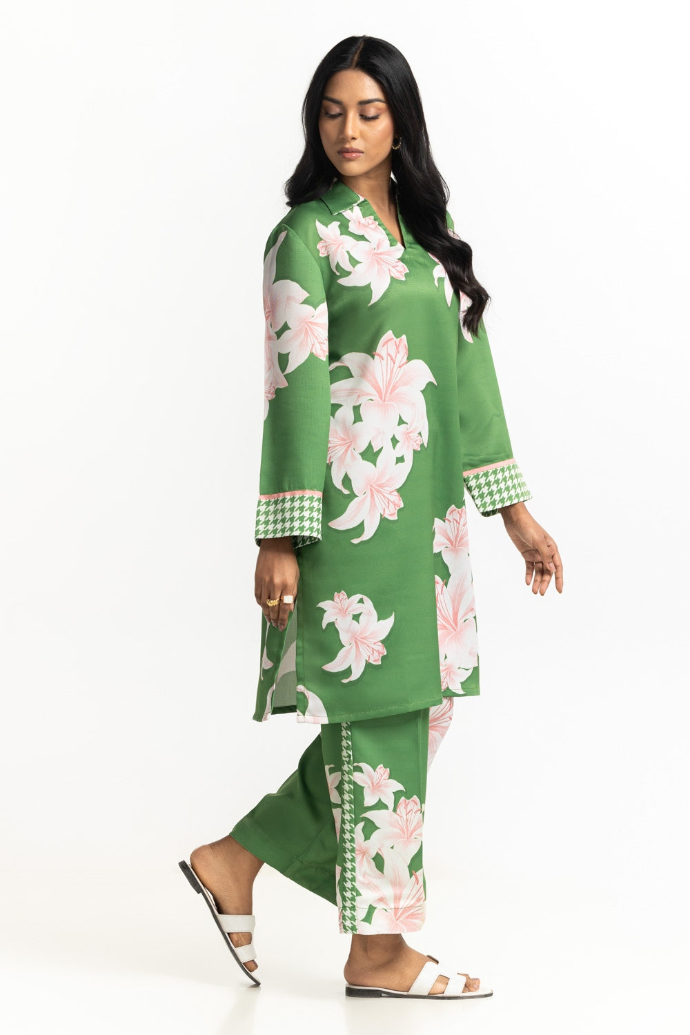 Waffle Printed Co-Ord Set