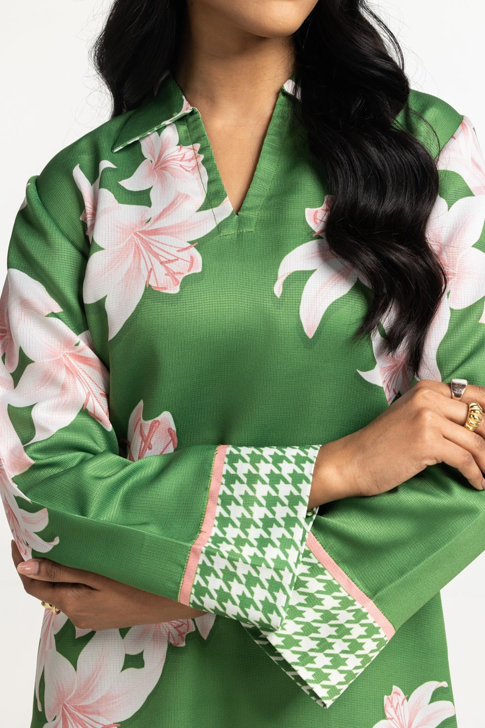 Waffle Printed Co-Ord Set  IPST-34316