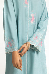 Yarn Dyed Embroidered Shirt And Dyed Shalwar IPST-34320