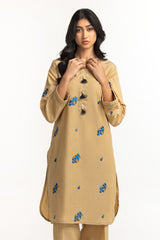 Yarn Dyed Embroidered Shirt And Dyed Trouser IPST-34322