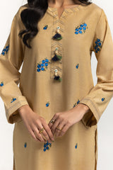 Yarn Dyed Embroidered Shirt And Dyed Trouser IPST-34322