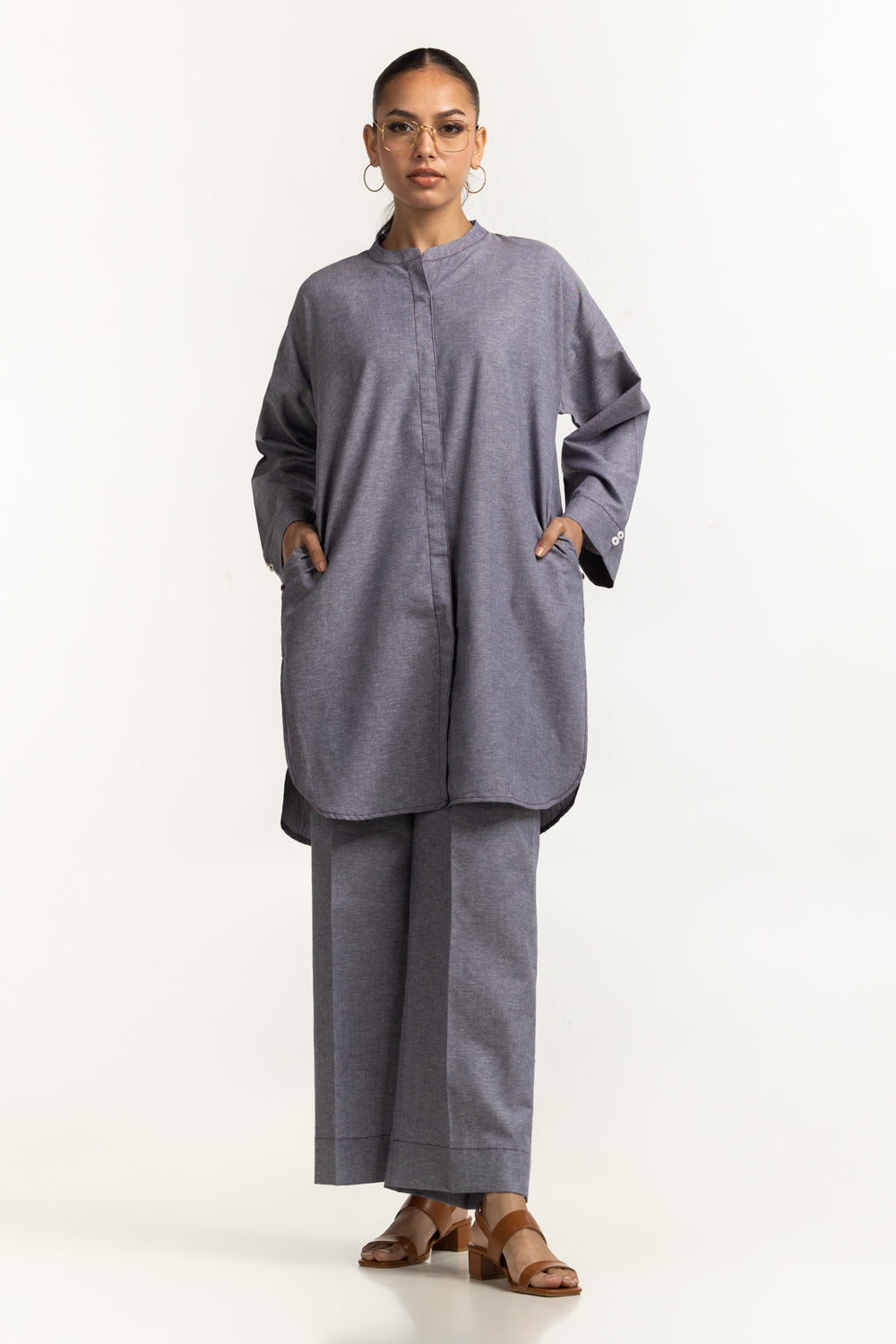 Yarn-dyed Co-Ord Set IPST-34323
