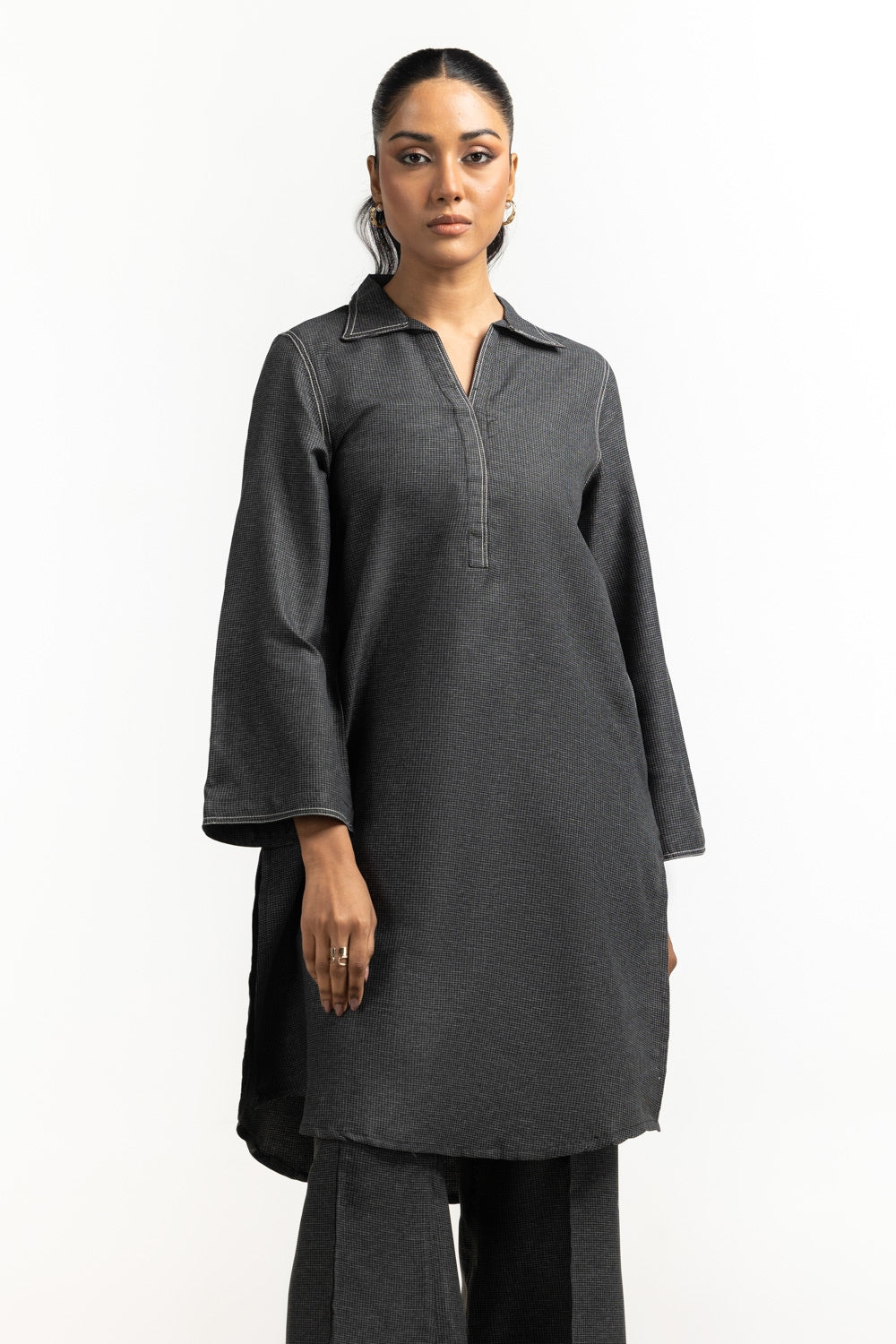 Yarn-dyed Co-Ord Set IPST-34325