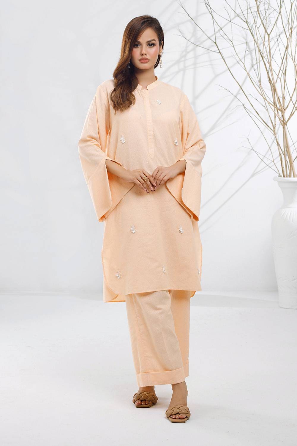 Karandi Embellished Co-Ord Set IPST-44115