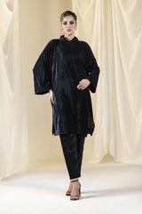 Velvet Dyed Co-Ord Set IPST-44117