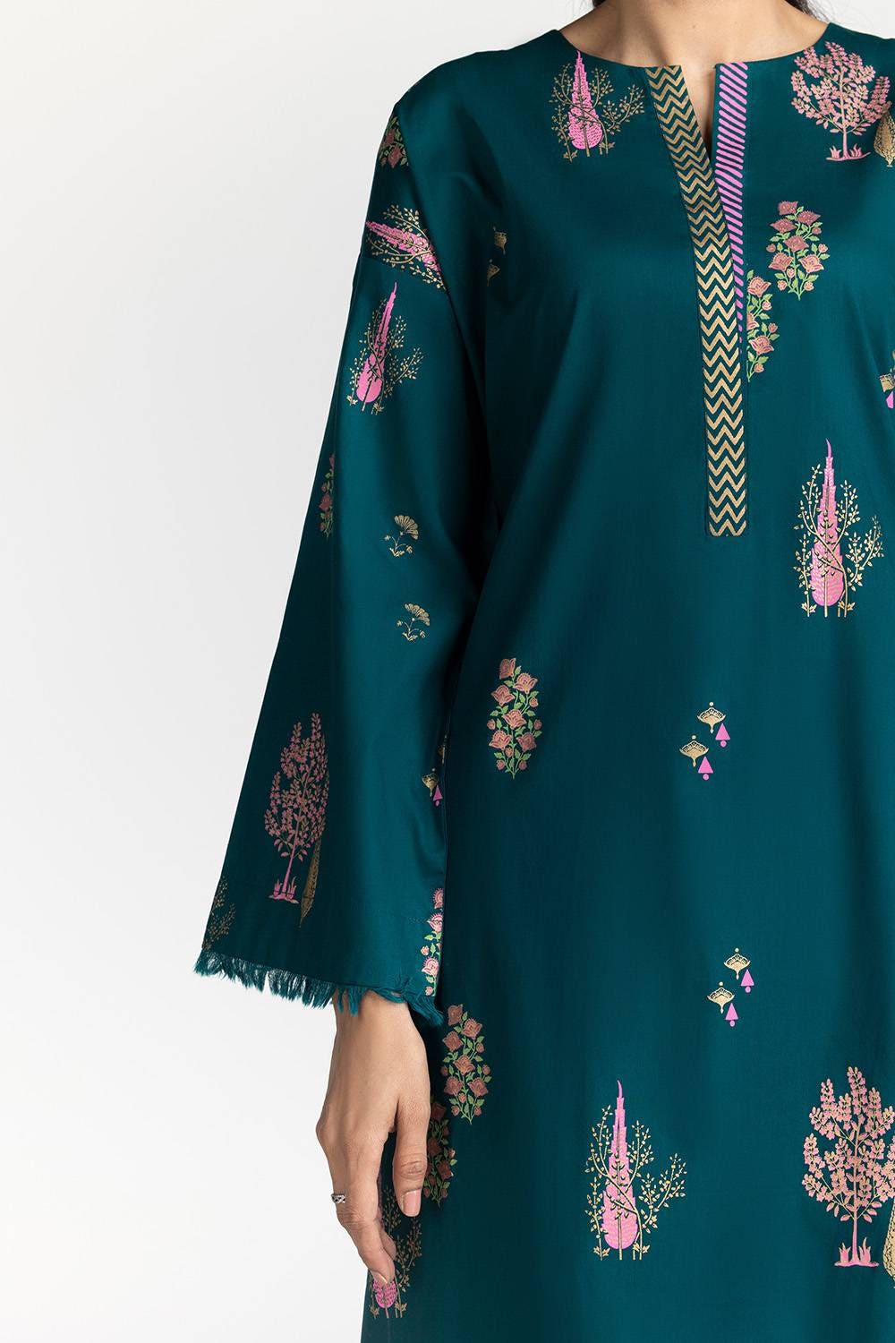 Cambric Block Printed Co-Ord Set