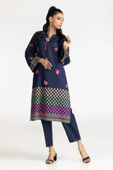 Cambric Block Printed Shirt And Dyed Trouser IPST-44120