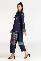 Cambric Block Printed Shirt And Dyed Trouser IPST-44120