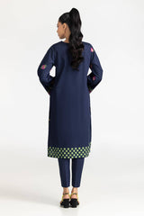 Cambric Block Printed Shirt And Dyed Trouser IPST-44120