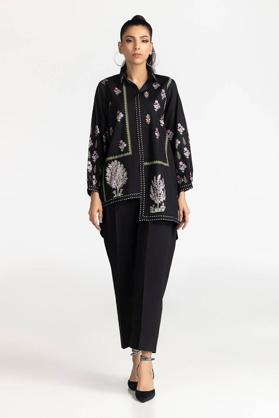 Cambric Block Printed Co-ord Set