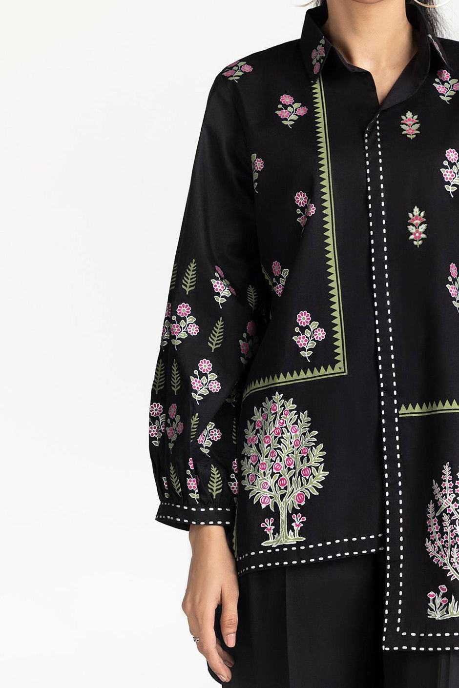 Cambric Block Printed Co-ord Set