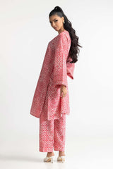 Poly Raw Slub Printed Co-Ord Set IPST-44131