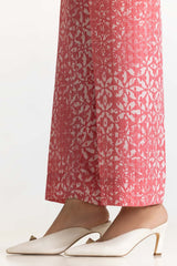 Poly Raw Slub Printed Co-Ord Set IPST-44131