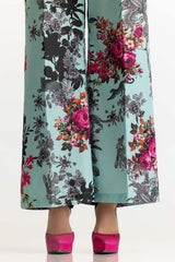 Poly Raw Slub Printed Co-Ord Set IPST-44137