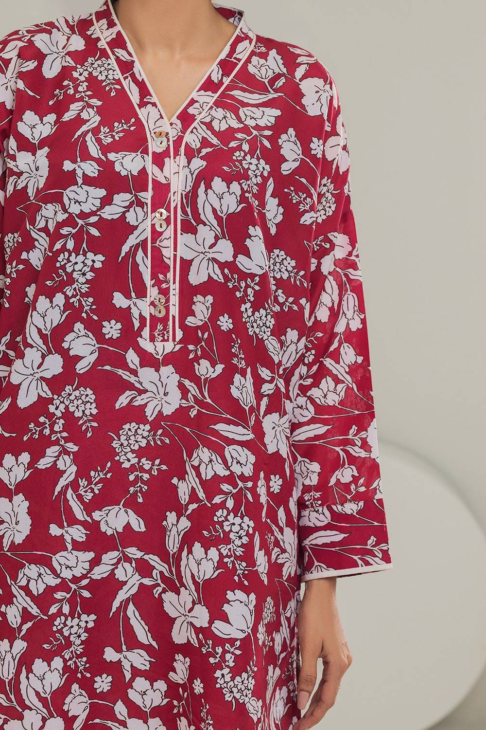 Poly Cambric Printed Co-Ord Set IPST-44140