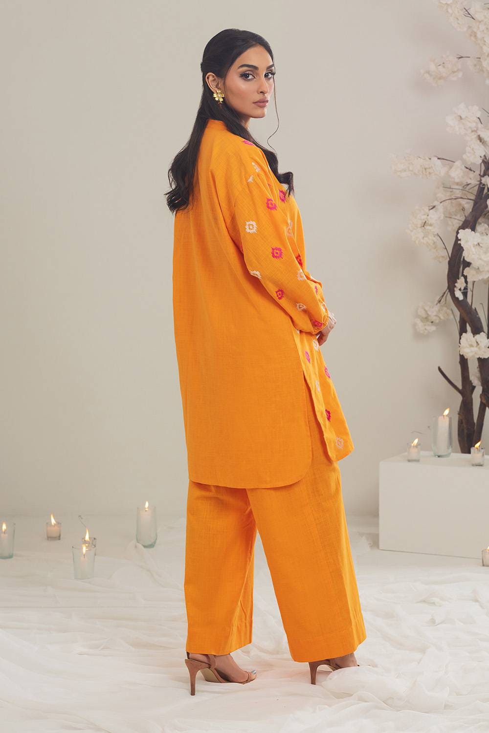 Irish Embroidered Co-Ord Set