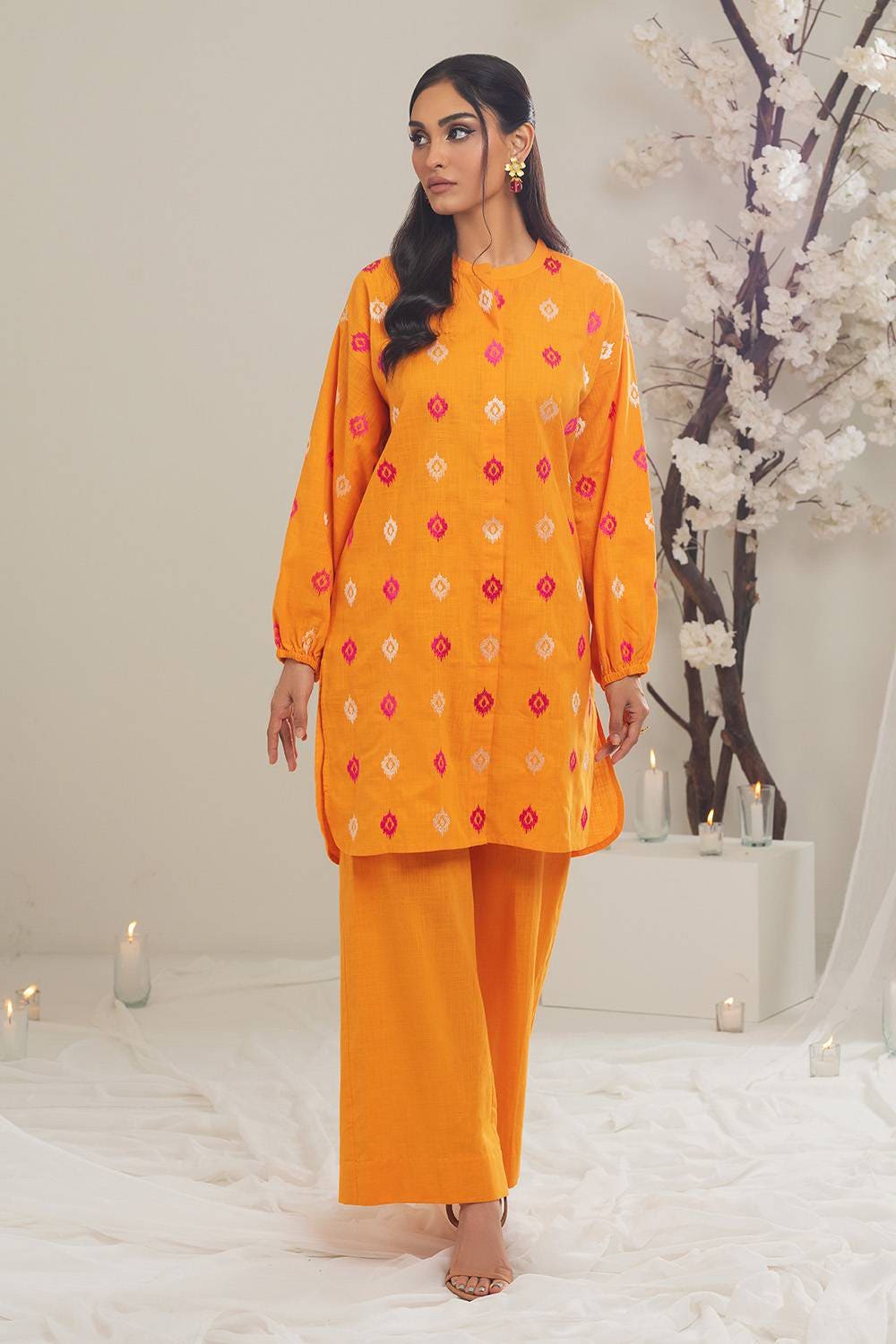 Irish Embroidered Co-Ord Set