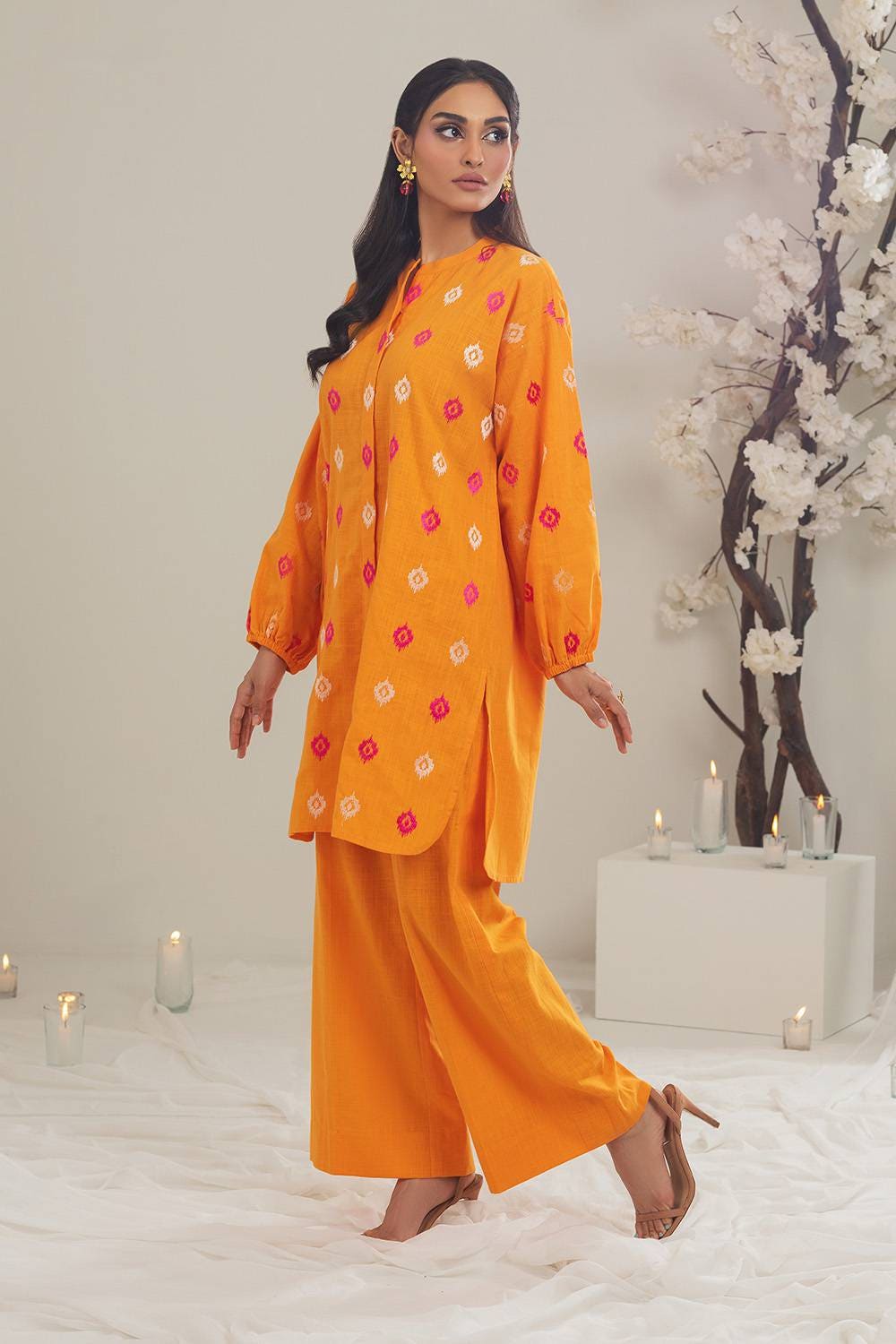 Irish Embroidered Co-Ord Set
