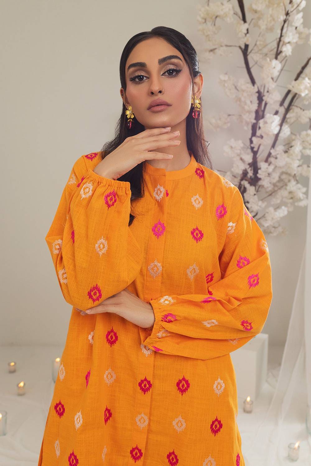 Irish Embroidered Co-Ord Set